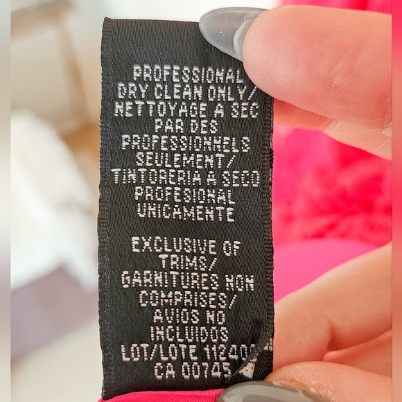 Monique Lhuillier Red Lace Sleeveless A Line Dress - Picture 14 of 16